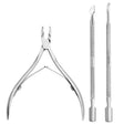 FABIYAN Stainless Steel Dead Skin Shear Steel Push Nail Art Tool Set, Specification:   Set 9 - Nail Clipper by PMC Jewellery | Online Shopping South Africa | PMC Jewellery | Buy Now Pay Later Mobicred