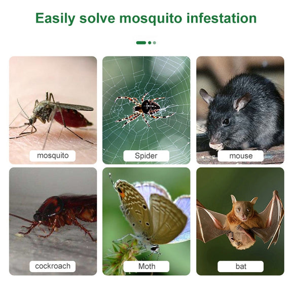 JL-215 Ultrasonic Mosquito Killer High-Power Double-Horn High-Frequency Mouse Repeller, Product specifications: US Plug(Ink)