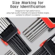 West Biking 16 In 1 Bicycle Repair Tool Multi-Function Wrench Hex Tool Riding Equipment(Black Yellow)
