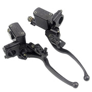 ATV Four-Wheeled Car UTV Kart Front And Rear Brakes Pump Disc Brake Handle Oil Pump Hand Brake With Assist Brake(Right)