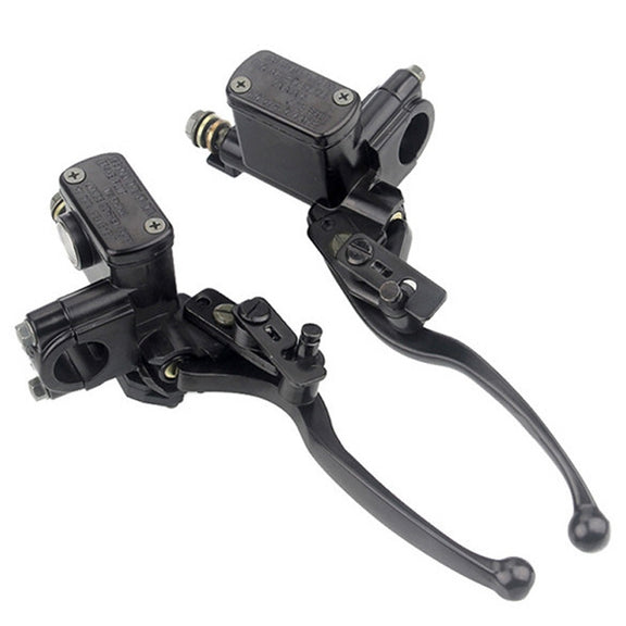 ATV Four-Wheeled Car UTV Kart Front And Rear Brakes Pump Disc Brake Handle Oil Pump Hand Brake With Assist Brake(Right)