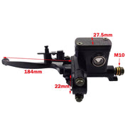 ATV Four-Wheeled Car UTV Kart Front And Rear Brakes Pump Disc Brake Handle Oil Pump Hand Brake With Assist Brake(Right)