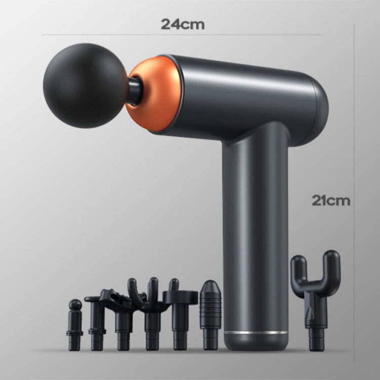 Muscles Relax Massager Fitness Equipment Fascia Gun, Colour: Professional Model (Black)