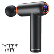 Muscles Relax Massager Fitness Equipment Fascia Gun, Colour: Storage Model (Black)