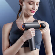 Muscles Relax Massager Fitness Equipment Fascia Gun, Colour: Storage Model (Black)