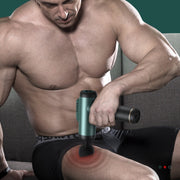 Muscles Relax Massager Fitness Equipment Fascia Gun, Colour: Flagship Upgrade (6 Gears Gray)