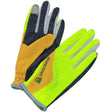 JUNGLE LEOPARD Outdoor Sports Mountaineering Full Finger Gloves Mesh Touch Screen Anti-Skid Gloves, Size: L(Green+Yellow) - Full Finger Gloves by JUNGLE LEOPARD | Online Shopping South Africa | PMC TechLife | Buy Now Pay Later Mobicred
