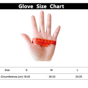 JUNGLE LEOPARD Outdoor Sports Mountaineering Full Finger Gloves Mesh Touch Screen Anti-Skid Gloves, Size: L(Lake Blue+Gray)