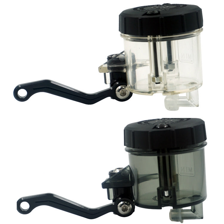 Motorcycle Modified Fittings Front Brake Oil Liquid Oil Cup Direct Pump Large Capacity Universal Oil Pot(Black)