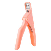 5pcs Nail Scissors U-Shaped Scissors DIY French Nail Fake Nail Scissors, Specification: Orange With Hood