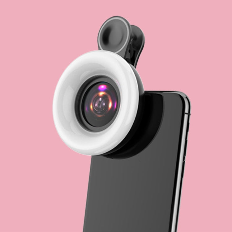 Mobile Phone Macro Lens Beauty Makeup Selfie Light(Black) - Selfie Light by PMC TechLife | Online Shopping South Africa | PMC TechLife