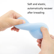 Creative Wristband Cute Silicone Hand Pillow Crystal Wrist Mouse Holder, Size: 12.7x6.2x1.8cm, Colour: Light Blue