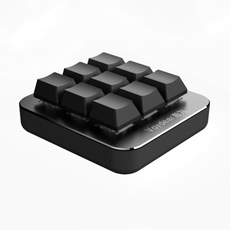 Vaydeer JP1011 9-Keys Mechanical Keyboard Mini Portable Custom Keyboard, Cable Length: 1m - free shipping - PMC Jewellery - Order now!
