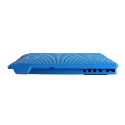 NUOXI M8 Laptop Radiator Multi-Angle Adjustment Six Fan Touch Screen Button Bracket(Blue) - free shipping - PMC Jewellery - Order now!