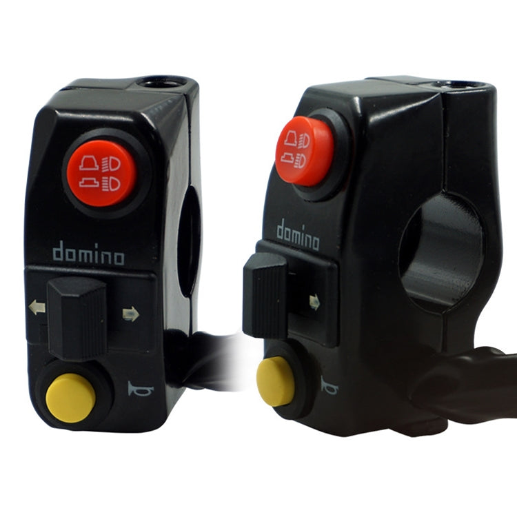 Motorcycle Modification Aluminum Alloy Handle Switch High Low Beam Light Turn Signal Horn Control Switch(Black) - Electrical System by PMC TechLife | Online Shopping South Africa | PMC TechLife