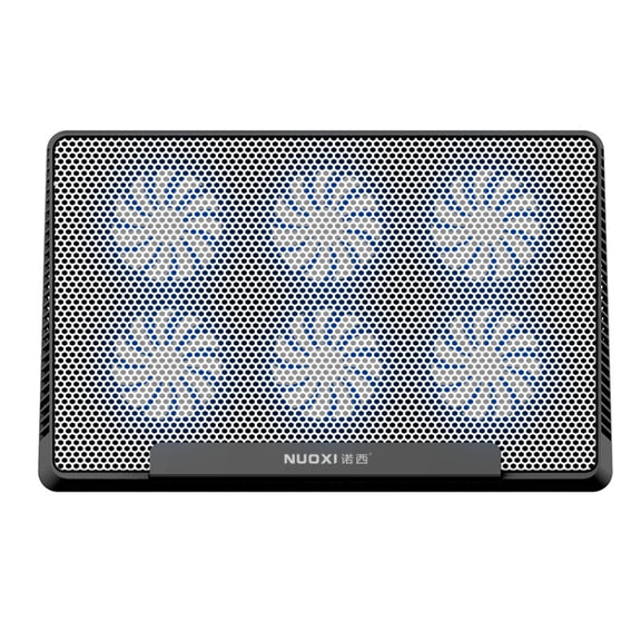 NUOXI X8 Aluminum Alloy Notebook Radiator Computer Multi-File Adjustment Bracket(Black)