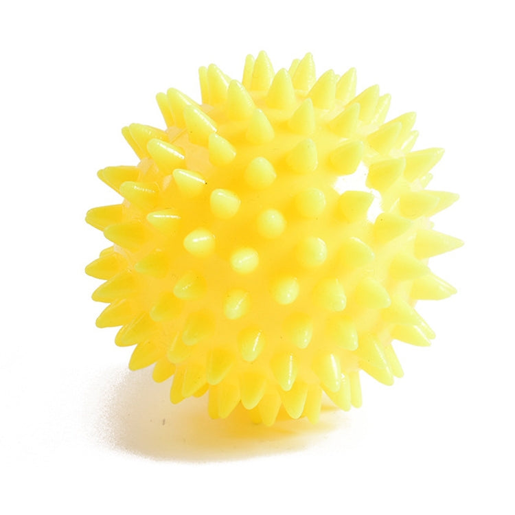 2 PCS TPR Grip Ball Rehabilitation Hemiplegia Stroke Massage Finger Ball, Specification: 6cm (Yellow) - free shipping - PMC TechLife - Order now!