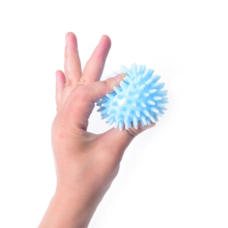 2 PCS TPR Grip Ball Rehabilitation Hemiplegia Stroke Massage Finger Ball, Specification: 6.5cm 20 Pounds (Light Blue) - free shipping - PMC TechLife - Order now!