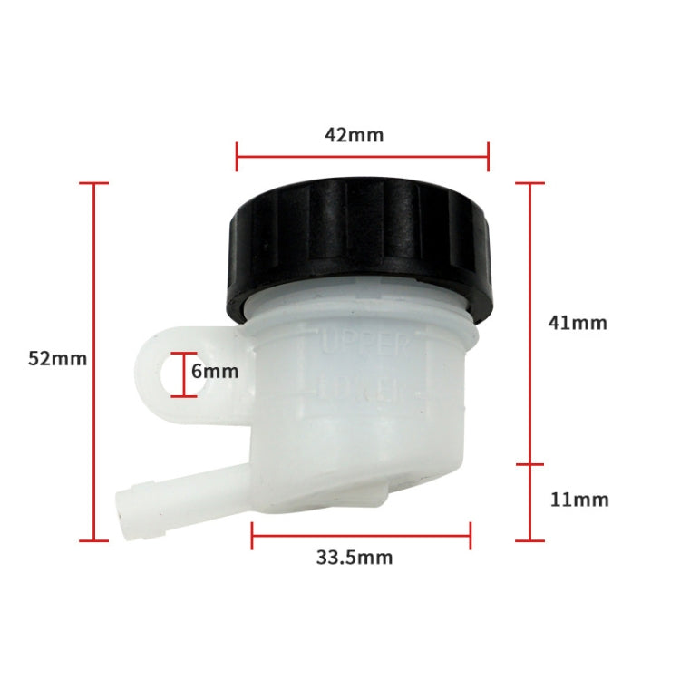 4 PCS Motorcycle Skyline Rear Brake Pump Split Oil Pot Small Oil Cup(Oblique Mouth) - Motorbike Brakes by PMC TechLife | Online Shopping South Africa | PMC TechLife | Buy Now Pay Later Mobicred
