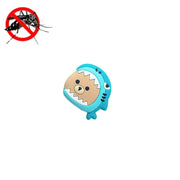 QW0006 Cartoon Plant Essential Oil Mosquito Clip Summer Student Children Outdoor Mosquito Hairpin Headdress Color Random Delivery