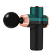 12V Mini Fascia Gun  Electrical Muscle Relax Massage Gun(Black Green) - free shipping - PMC TechLife - Order now!
