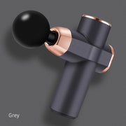 12V Mini Fascia Gun  Electrical Muscle Relax Massage Gun(Gray)