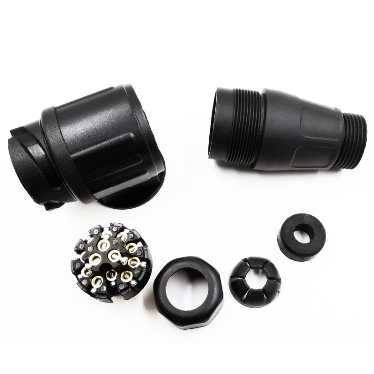 VP1130E 13 Core Nail Trailer Plug Socket - Bluetooth Adapters by PMC TechLife | Online Shopping South Africa | PMC TechLife | Buy Now Pay Later Mobicred