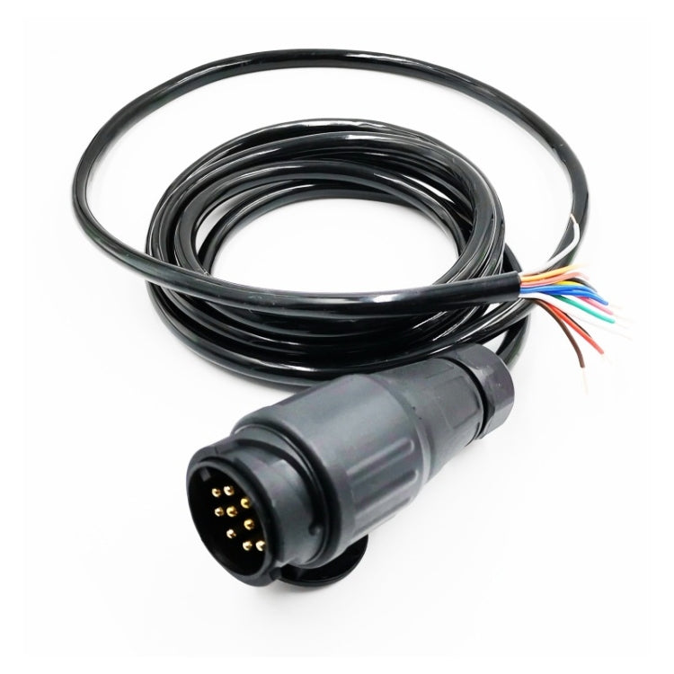 VC1013 13 Pin Housing Vehicle Harness Trampolor Integrated Line TPU RV Plug EU Plug - Terminal connectors by PMC TechLife | Online Shopping South Africa | PMC TechLife | Buy Now Pay Later Mobicred