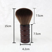 Hair Cut Broken Hair Duster Brush Solid Wood Soft Bristles Cleaning Brush Hairdressing Suppliess(S3 Brush)