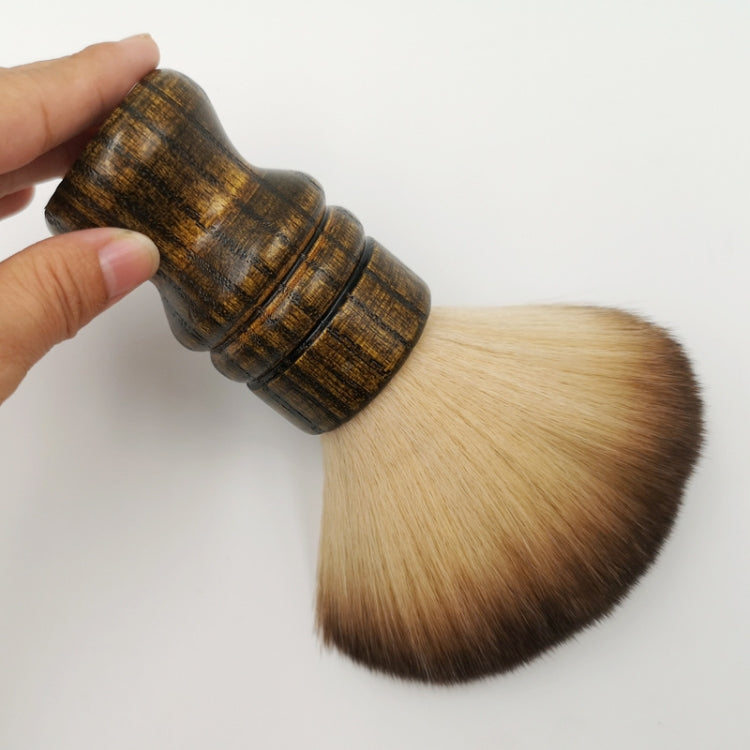 Hair Cut Broken Hair Duster Brush Solid Wood Soft Bristles Cleaning Brush Hairdressing Suppliess(S3 Brush)