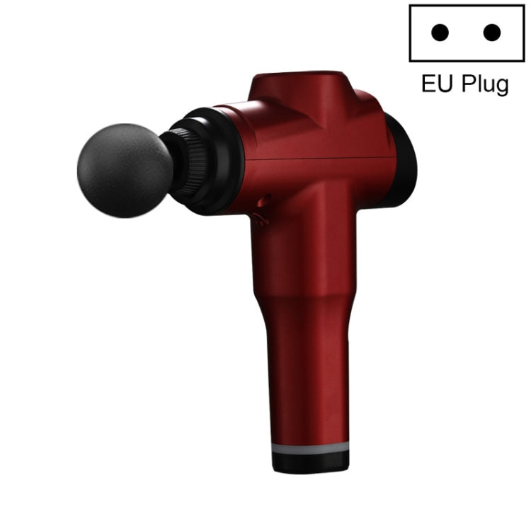 Muscles Relax Massager Portable Fitness Equipment Fascia Gun, Specification: 6206 6 Gears Red(EU Plug) - free shipping - PMC TechLife - Order now!