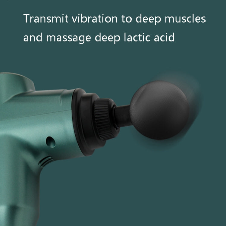 Muscles Relax Massager Portable Fitness Equipment Fascia Gun, Specification: 6206 6 Gears Red(EU Plug) - free shipping - PMC TechLife - Order now!