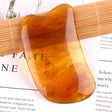 Resin Scraping Sheet Massage Facial Tendon Stick Beauty Salon Shave Board Acupuncture Pen, Color Classification: Amber Ingot Board - free shipping - PMC TechLife - Order now!