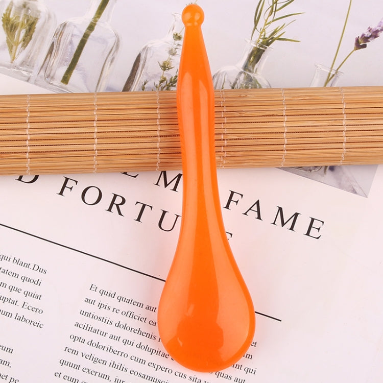 Resin Scraping Sheet Massage Facial Tendon Stick Beauty Salon Shave Board Acupuncture Pen, Color Classification: Resin Yellow Face Shave - free shipping - PMC TechLife - Order now!