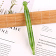 Resin Scraping Sheet Massage Facial Tendon Stick Beauty Salon Shave Board Acupuncture Pen, Color Classification: Emerald Green Spot Stick - free shipping - PMC TechLife - Order now!