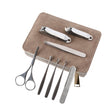 8 In 1 Nail Shear Manicure Tools Stainless Steel Nail Clippers Ordinary Nose Hair Clipper - Nail Clipper by PMC Jewellery | Online Shopping South Africa | PMC Jewellery | Buy Now Pay Later Mobicred