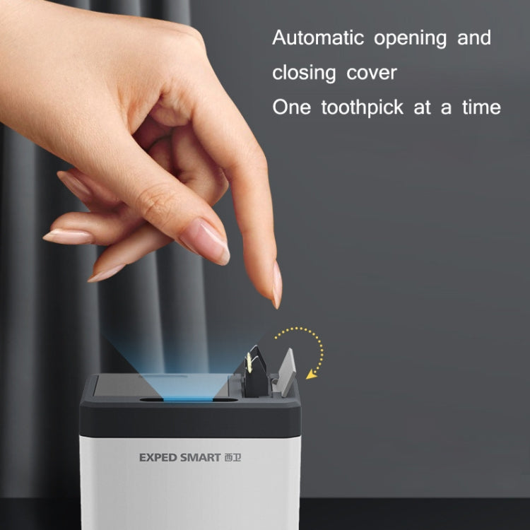 EXPED SMART Intelligent Induction Automatic Toothpick Box Household Restaurant Electric Toothpick Holder, Specification: Battery Version - free shipping - PMc TechLife - Order now!
