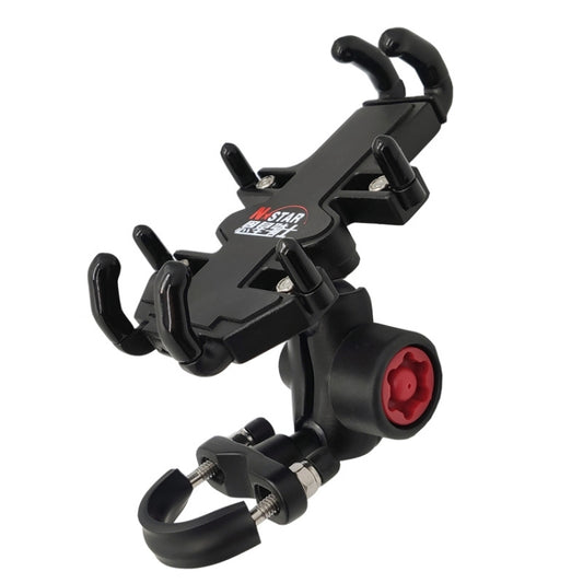 N-STAR NJN002 Motorcycle Metal Aluminum Alloy Universal Anti-Theft Mobile Phone Bracket(T-shaped Ball Head Installation) - free shipping - PMC Jewellery - Order now!