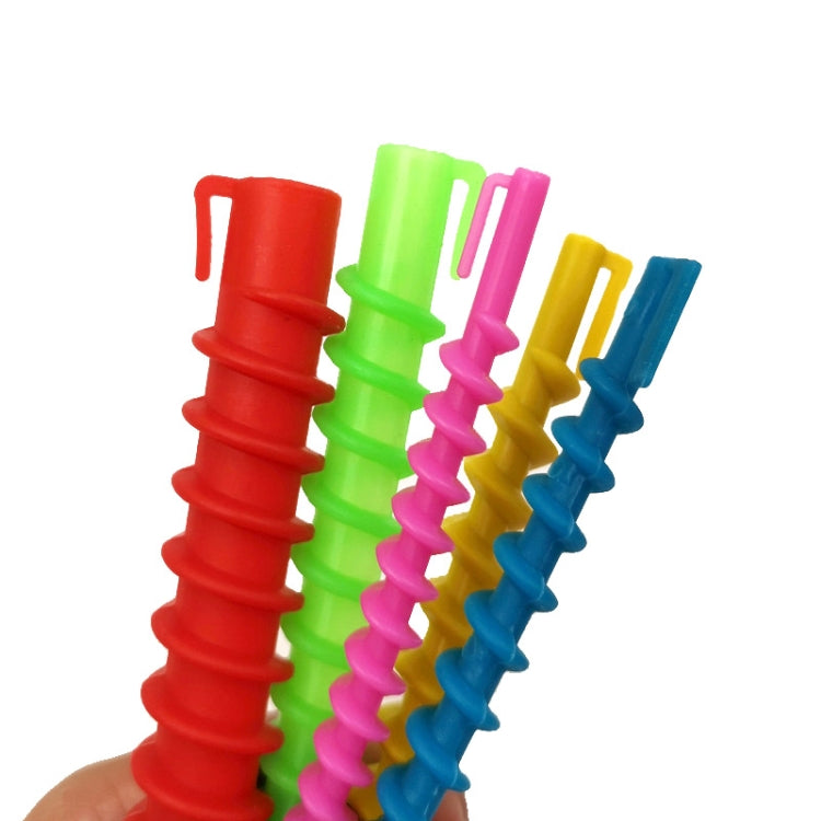 Hairdressing Curly Hair Perm Cold Perm Screw Bar Hair Salon Supplies Color Random Delivery, Specification: Medium Core