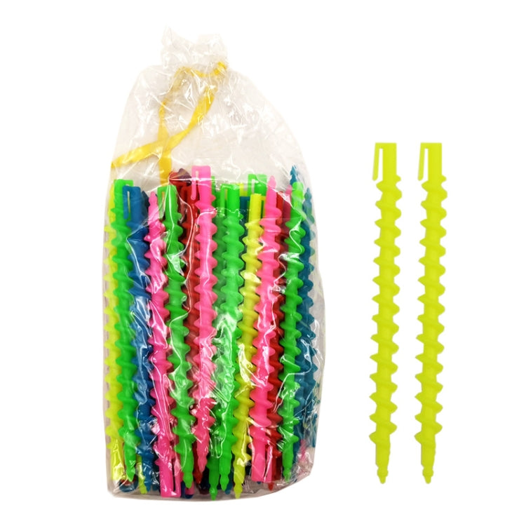 Hairdressing Curly Hair Perm Cold Perm Screw Bar Hair Salon Supplies Color Random Delivery, Specification: Medium Core