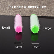 Perm Bar Air Cushion Perm Fluffy Curly Hair Root Bar Hairdressing Self-Adhesive Hair Curl Bar Color Random Delivery(Small)