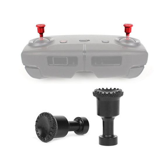 Sunnylife AIR-YG9101 2 PCS For DJI Mavic Mini / Mavic 2 / Mavic Air  Aluminum Alloy Joystick Thumb Rocker(Black)