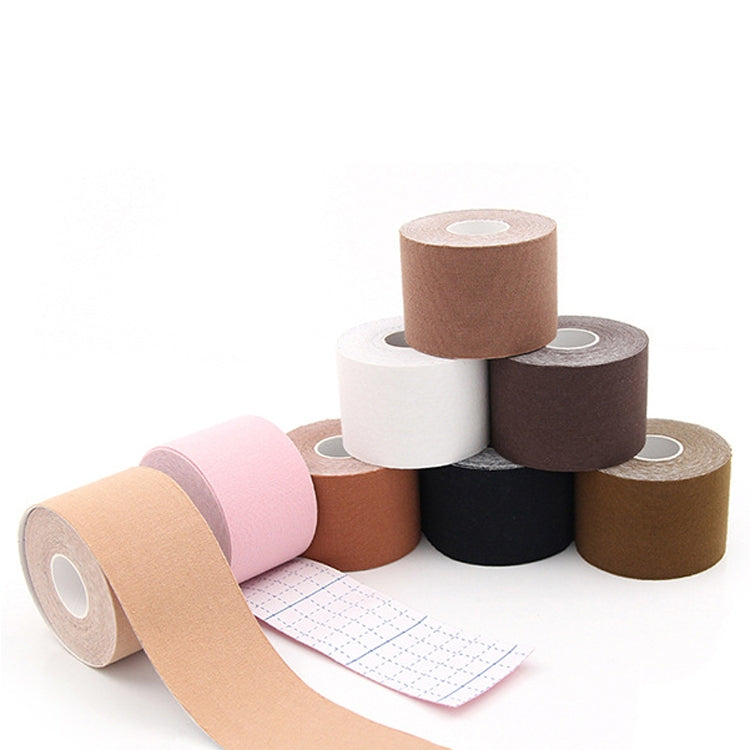 Chest Stickers Sports Tape Muscle Stickers Elastic Fabric Nipple Stickers, Specification: 5cm x 5m(Skin Color) - free shipping - PMC TechLife - Order now!