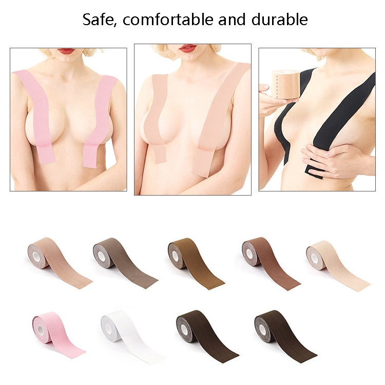 Chest Stickers Sports Tape Muscle Stickers Elastic Fabric Nipple Stickers, Specification: 5cm x 5m(Skin Color) - free shipping - PMC TechLife - Order now!