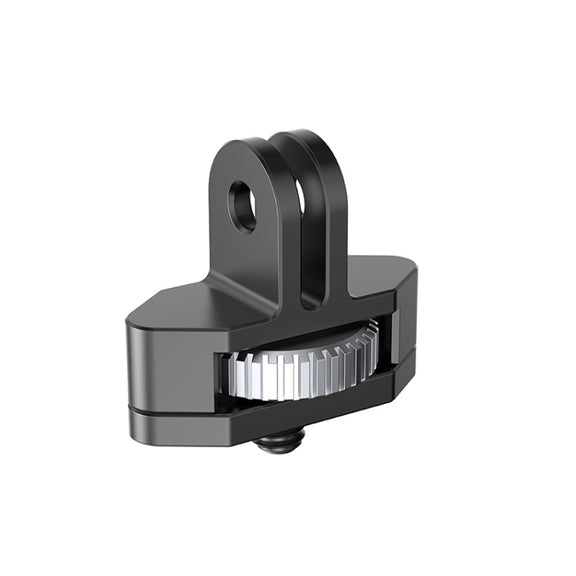 Sunnylife 1/4 inch Metal Adjustable Adapter For DJI Pocket 2 / FIMI PALM 2 / Insta360 One X-2(Dark Grey)