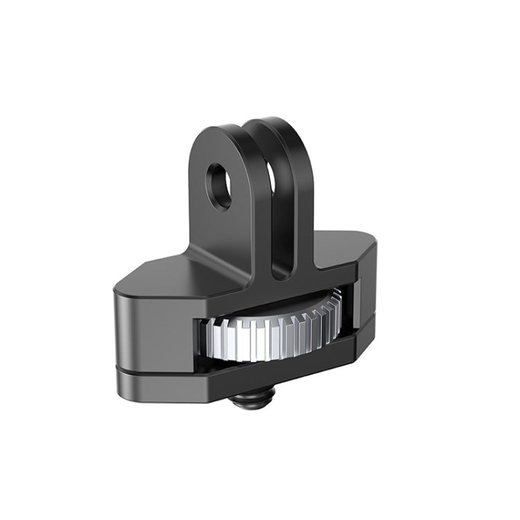 Sunnylife 1/4 inch Metal Adjustable Adapter For DJI Pocket 2 / FIMI PALM 2 / Insta360 One X-2(Dark Grey)