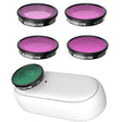 Sunnylife Sports Camera Filter For Insta360 GO 2, Colour: 4 in 1 ND4+ND8+ND16+ND32 - Len Accessories by PMC TechLife | Online Shopping South Africa | PMC TechLife | Buy Now Pay Later Mobicred