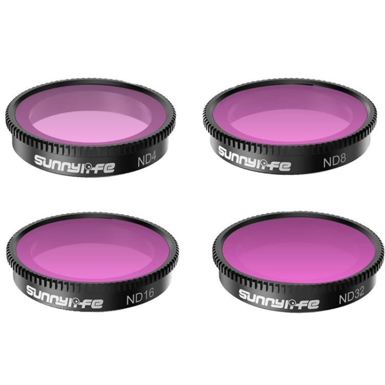 Sunnylife Sports Camera Filter For Insta360 GO 2, Colour: 4 in 1 ND4+ND8+ND16+ND32 - Len Accessories by PMC TechLife | Online Shopping South Africa | PMC TechLife | Buy Now Pay Later Mobicred