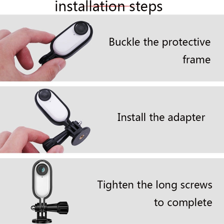 Sunnylife IST-Q9439 for Insta360 GO Metal Protective Frame with 1/4 inch Adapter & Screw - Mount & Holder by Sunnylife | Online Shopping South Africa | PMC TechLife | Buy Now Pay Later Mobicred