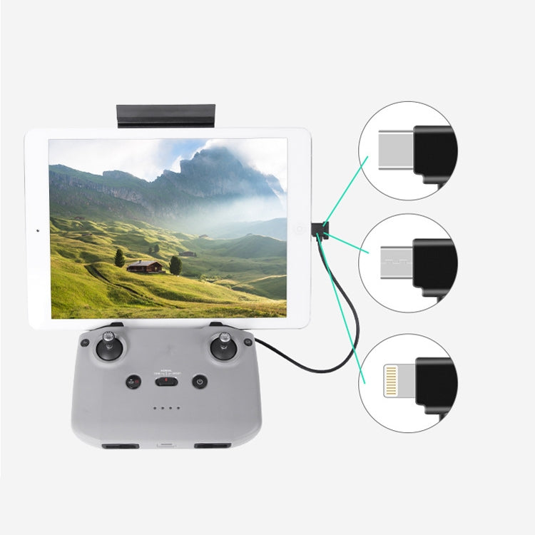 Sunnylife TY-X9304 Suitable For DJI Mavic Air 2S / DJI FPV Flight Glasses V2 / Mavic Mini2 / Osmo Pocket 2 Mobile Phone Tablet Cable 15cm Type-C to 8 Pin Cable - Other Accessories by PMC TechLife | Online Shopping South Africa | PMC TechLife | Buy Now Pay Later Mobicred